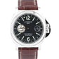 MINT Panerai Luminor GMT PAM88 Automatic Black Leather Steel 44mm Watch PAM00088