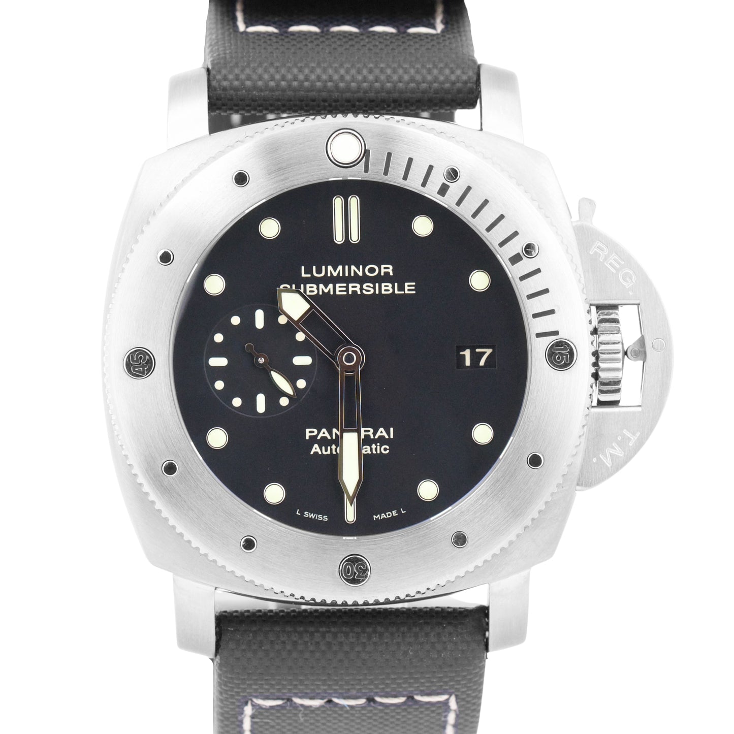 MINT PAPERS Panerai Luminor Submersible PAM 305 Black Titanium 47mm PAM00305 BOX