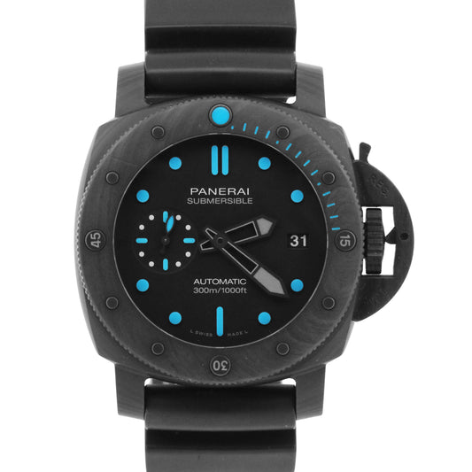 2022 PAPERS Panerai Submersible Carbotech PAM00960 42mm Blue Rubber PAM 960 BOX