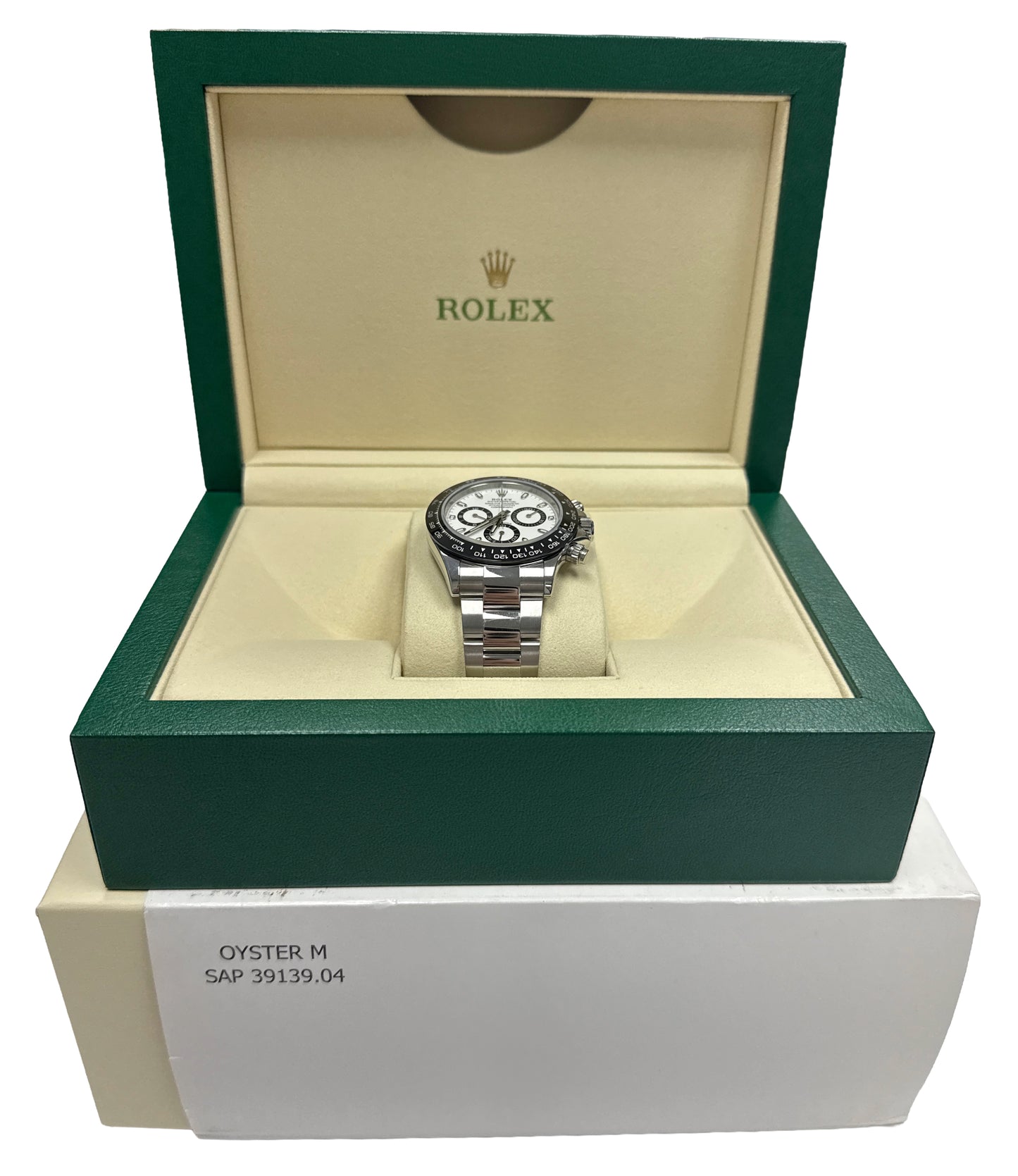 Rolex Daytona Cosmograph 40mm PANDA White Ceramic Stainless Steel 116500 LN BOX