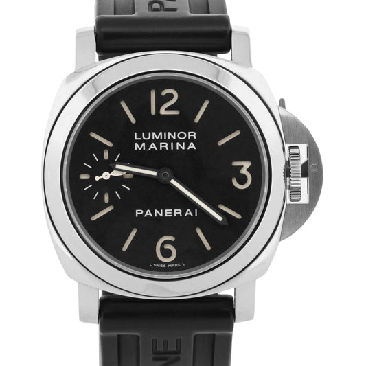 2007 Panerai Luminor Marina PAM00111 Black Rubber PAM111 44mm Watch Box Papers