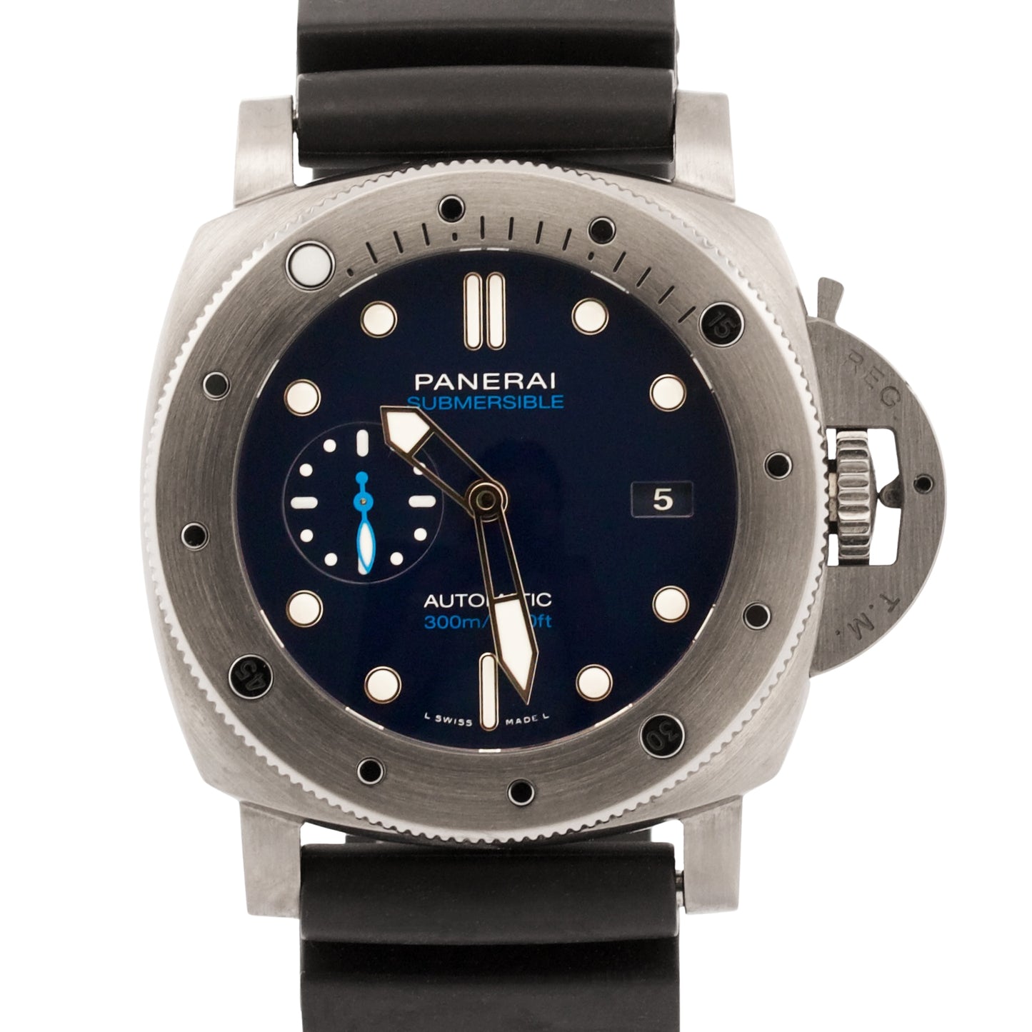 2023 Panerai Sumbersible BMG-Tech PAM02692 Blue Rubber Automatic 47mm Box Papers