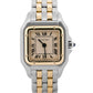 Ladies Cartier Panthere IVORY ROMAN 18K Yellow Gold Steel 22mm Quartz 112000R