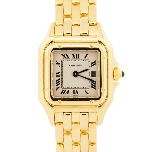 1995 PAPERS Ladies Cartier Panthere 18K Yellow Gold 22mm Quartz 10702 W25022B9