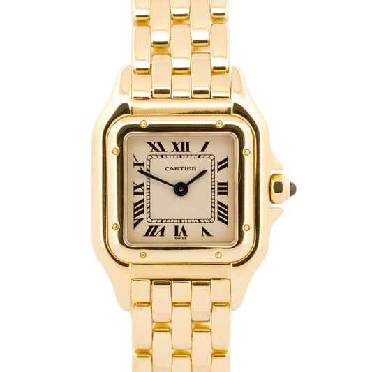 2026 SERVICE Ladies Cartier Panthere 18K Yellow Gold 22mm Quartz 10702 W25022B9