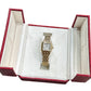 Ladies Cartier Panthere Small WHITE ROMAN 18K Yellow Gold 22mm Quartz 866911 BOX