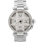 Cartier Pasha WHITE DIAMOND Stainless Steel Arabic Date 35mm 2324 W31015M7 Watch