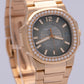 MINT PAPERS Patek Philippe Nautilus 18K Rose Gold 32mm Diamond Watch 7010/1R-010
