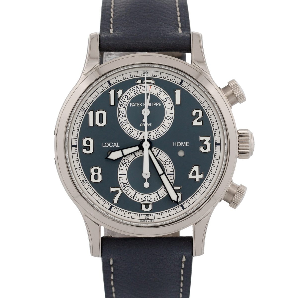 2025 Patek Philippe Travel Time Pilot 5925G-001 Blue 18K Gold 42mm Box Papers