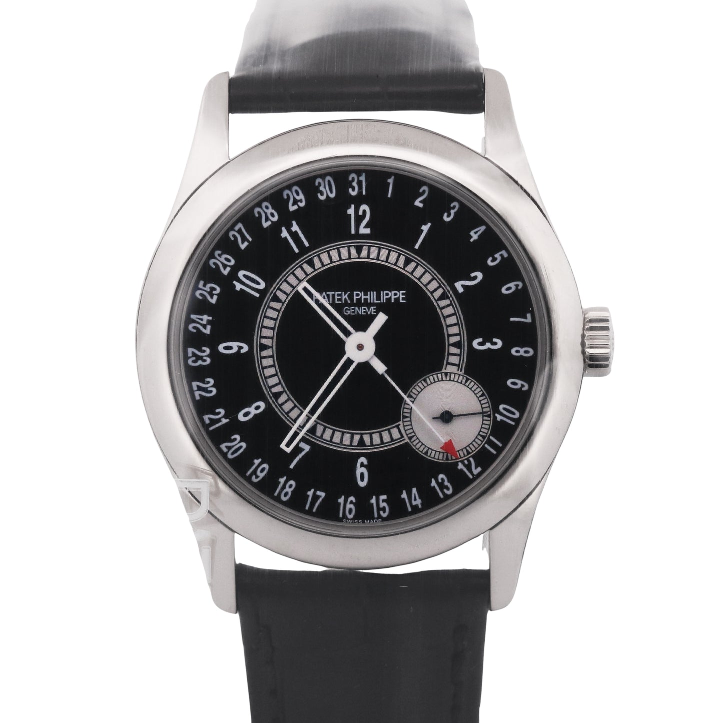 Patek Philippe Calatrava Calendar 6006G-001 18K White Gold 39mm 2026 Service