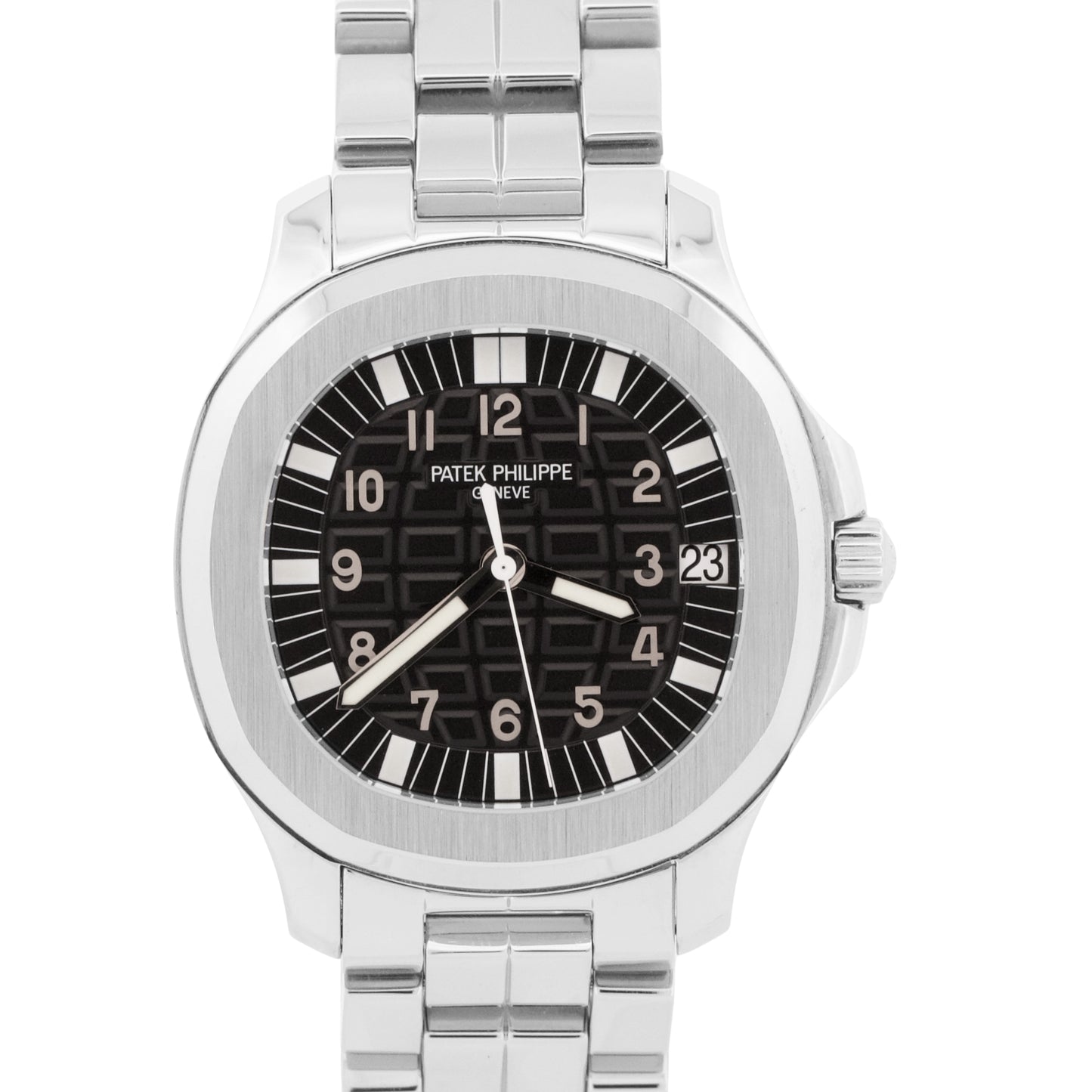 Patek Philippe Aquanaut 38mm BLACK Stainless Steel Automatic Watch 5065A