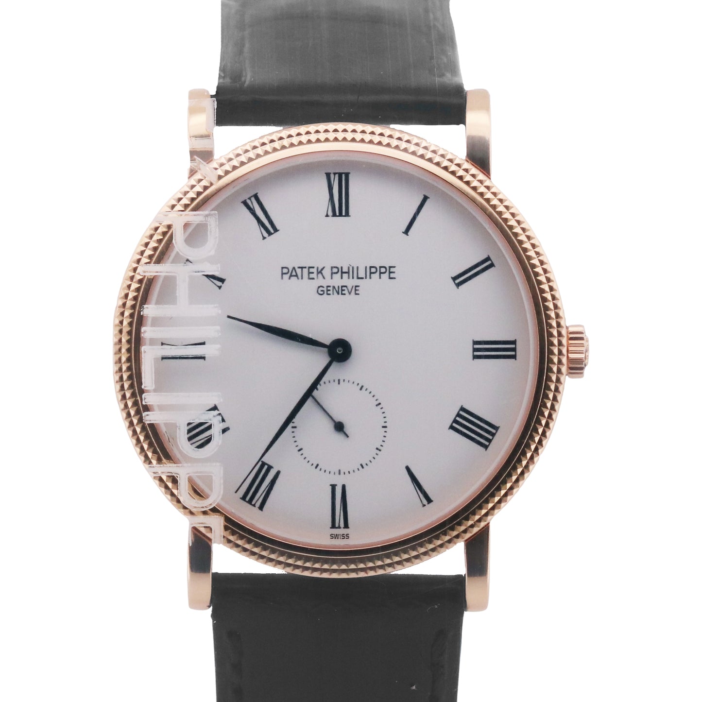 JULY 2026 SERVICE Patek Philippe Calatrava White HOBNAIL 18K ARCHIVES 36mm 5119R