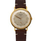 VINTAGE Patek Philippe Calatrava 36mm Silver AUTOMATIC 18K Yellow Gold 3445