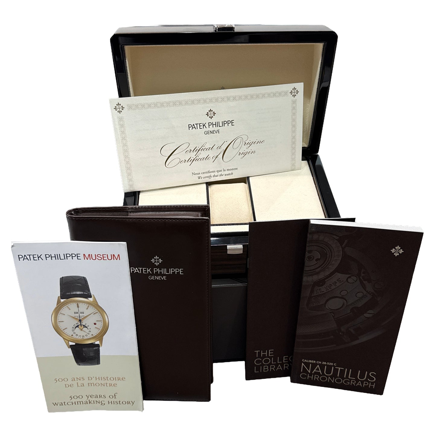 PAPERS Ladies Patek Philippe Nautilus SILVER DIAMOND 35.2mm 7118/1200A-010 BOX
