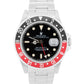 PAPERS Rolex GMT-Master II PATINA COKE Red Black Steel OYSTER 16710 Watch BOX