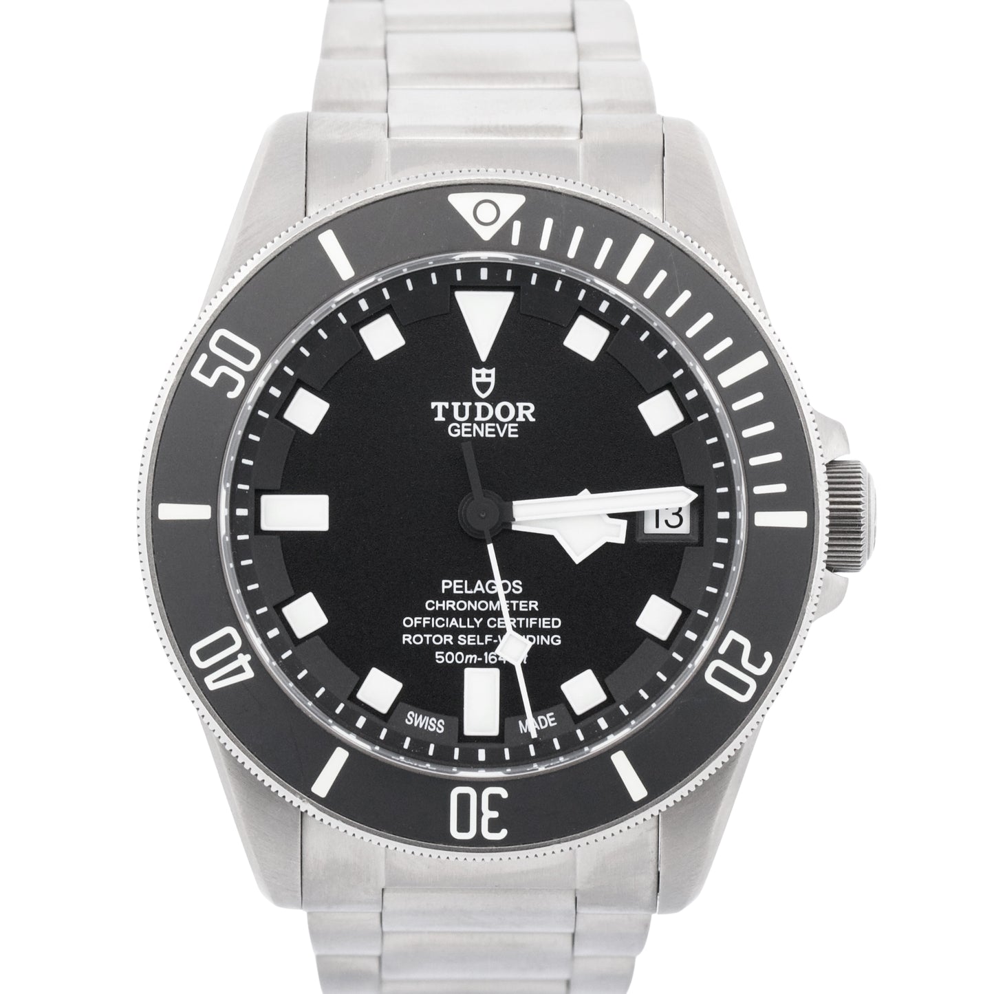 2017 PAPERS Tudor Pelagos BLACK Titanium 42mm Rubber 25600TN Dive Date Watch BOX