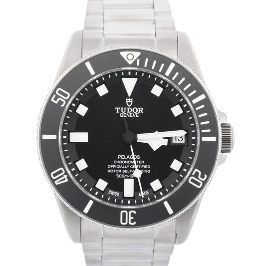 2017 PAPERS Tudor Pelagos BLACK Titanium 42mm Rubber 25600TN Dive Date Watch BOX