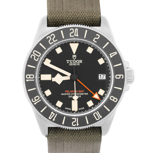 NEW 2025 PAPERS Tudor Pelagos FXD GMT Black Titanium Watch 2542G247NU 42mm BOX