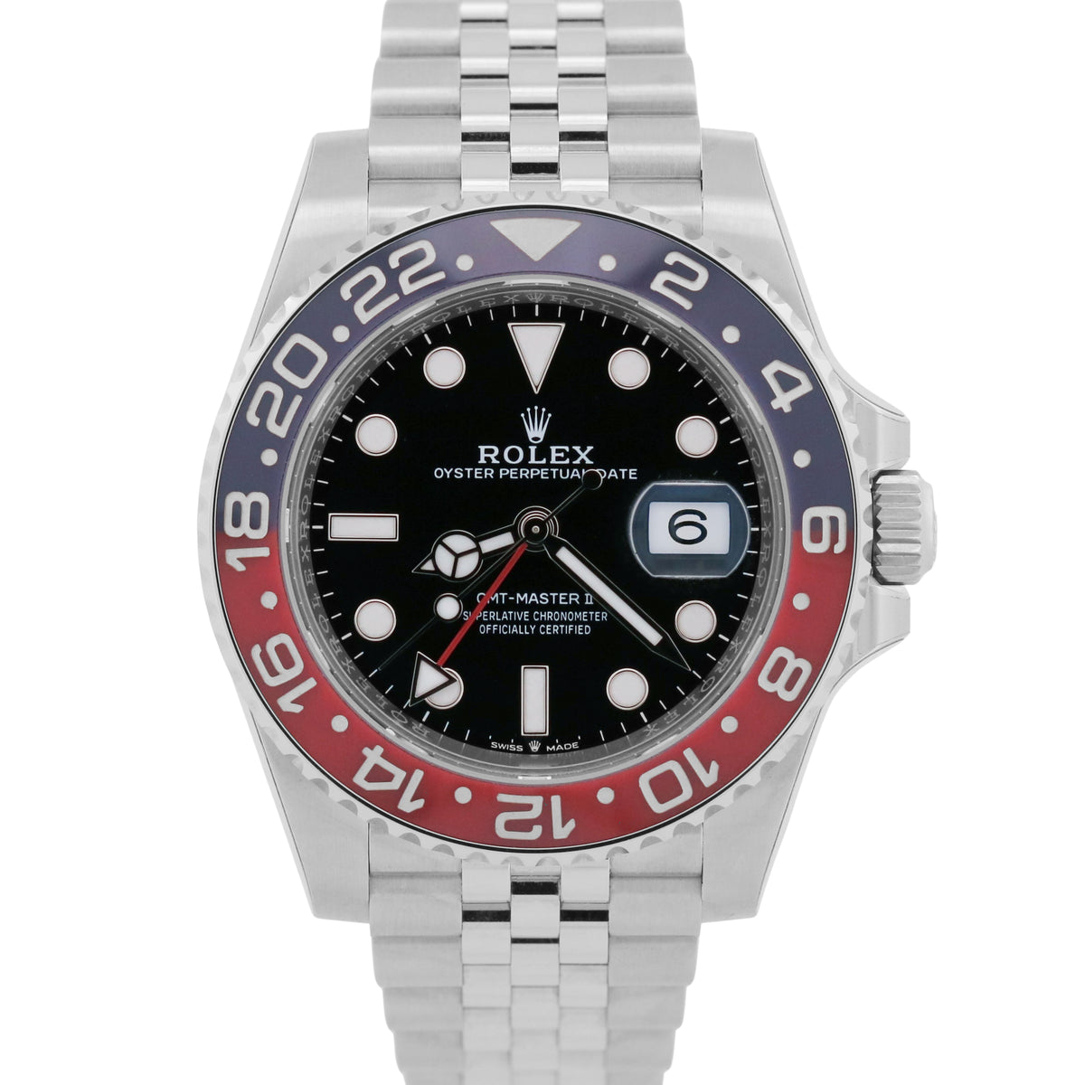 New Stickered Rolex GMT-Master II 126710 BLRO Pepsi 40mm 126710 BLRO Box Papers