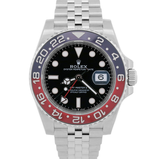 New Stickered Rolex GMT-Master II 126710 BLRO Pepsi 40mm 126710 BLRO Box Papers