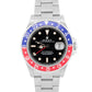 1995 PAPERS Rolex GMT-Master II PEPSI Red Blue Steel OYSTER 40mm 16710 Watch BOX