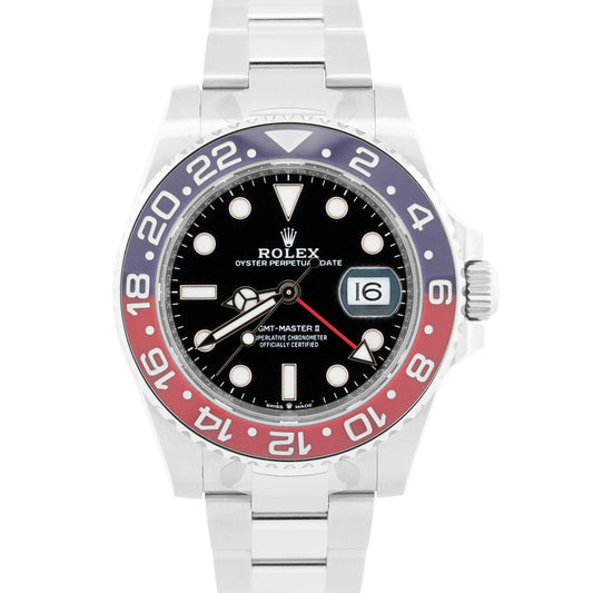 NEW 2026 PAPERS Rolex GMT-Master II PEPSI Blue Red 40mm OYSTER 126710 BLRO BOX