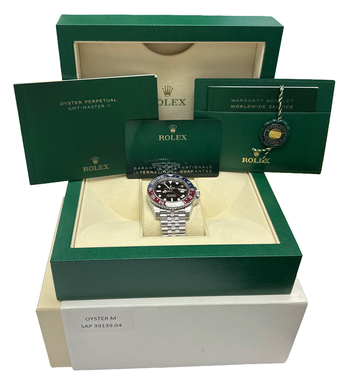 2024 Rolex GMT-Master II 126710 BLRO Pepsi Red Blue 40mm Jubilee Box Papers