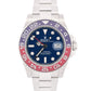 2022 PAPERS Rolex GMT-Master II PEPSI Red Blue 18K White Gold 126719 BLRO BOX