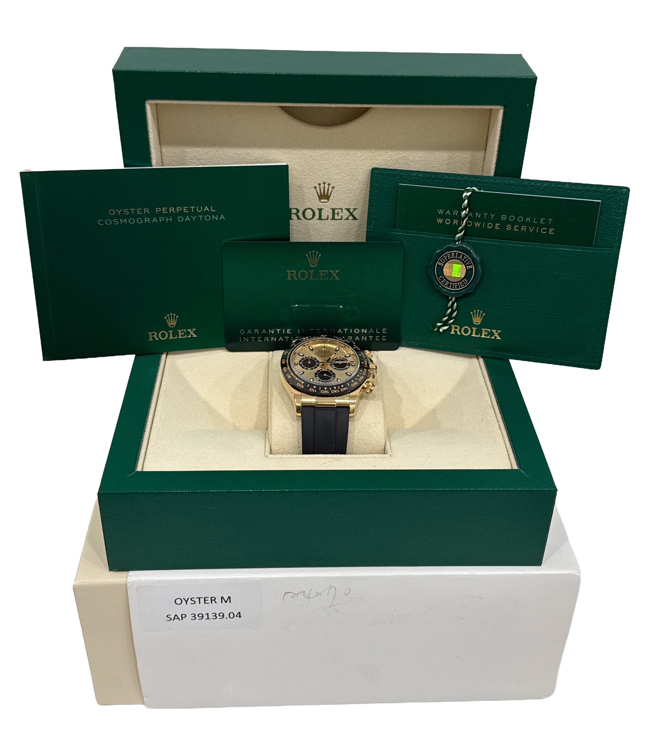 ぽっちページ 2022 Rolex Daytona 116518 Pikachu Champagne 18K YML Oysterflex