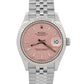 2023 PAPERS Rolex DateJust 31mm PINK 18K White Gold Steel JUBILEE 278274 BOX