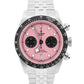 2026 PAPERS Tudor Black Bay Chrono Steel MIAMI PINK 41mm JUBILEE 79360N-0019 BOX