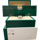 New 2026 Rolex Oyster Perpetual 134300 Pistachio Green Steel 41mm Box Papers