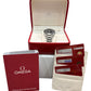 PAPERS Omega Seamaster Planet Ocean BLACK Steel 42mm 2201.50.00 Watch BOX