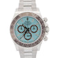 NEW 2026 Rolex Daytona GLACIER BLUE BAGUETTE DIAMOND 40mm Platinum 126506 BOX