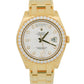 New Stickered Rolex Day-Date Pearlmaster 18948 Meteorite Diamond NOS Box Papers
