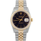 Rolex DateJust 16233 Purple Computer 18K Yellow Gold Steel Jubilee 36mm Watch