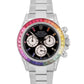 Rolex Daytona Cosmograph Black RAINBOW SAPPHIRE Chronograph Steel 40mm 116520