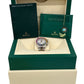 Rolex Daytona Cosmograph RAINBOW PAVE DIAMOND 18K White Gold Watch 116509 BOX