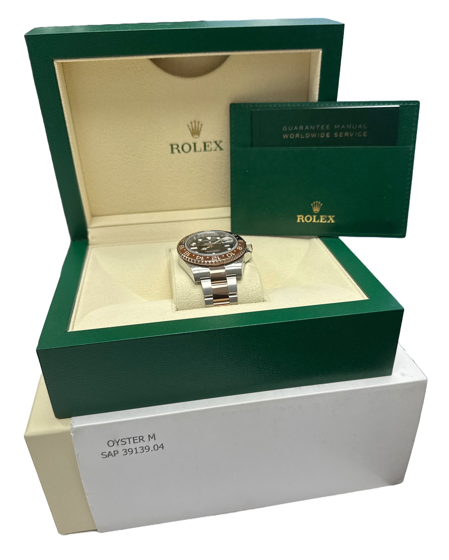 MINT Rolex GMT-Master II 18K Rose Gold ROOT BEER Brown 126711 CHNR 40mm BOX