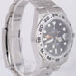 Rolex Explorer II Black Dial PAPERS 216570 42mm Steel Orange GMT Date Watch B+P