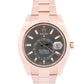PAPERS Rolex Sky-Dweller 18K Rose Gold SLATE Gray Rhodium OYSTER 42mm 326935 BOX