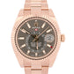 2021 Rolex Sky-Dweller 18K Gold Slate Rhodium Oyster 42mm 326935 Box Papers