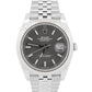 2022 PAPERS Rolex DateJust 41 RHODIUM 18K Gold Steel 41mm JUBILEE 126334 BOX