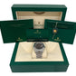 2022 PAPERS Rolex DateJust RHODIUM Stainless Steel 41mm JUBILEE Watch 126300 BOX