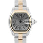 Ladies Cartier Roadster SILVER Roman 31mm Quartz 18K Steel 2675 W62026Y4 Watch