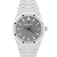 MINT Audemars Piguet Royal Oak Gray RHODIUM 41mm Stainless Steel 15500ST Watch