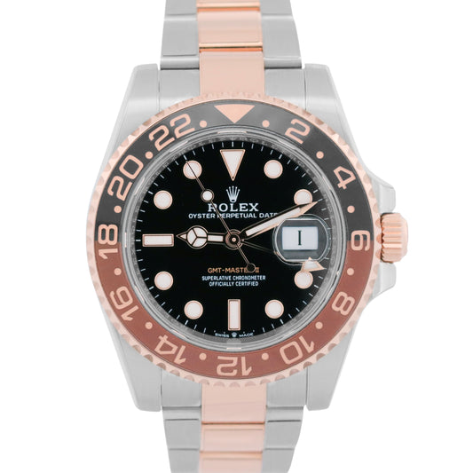 2025 Rolex GMT-Master II 126711 CHNR Root Beer Brown 18K Gold 40mm Box Papers