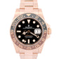 2022 PAPERS Rolex GMT-Master II ROOT BEER 18K Rose Gold 40mm 126715 CHNR BOX