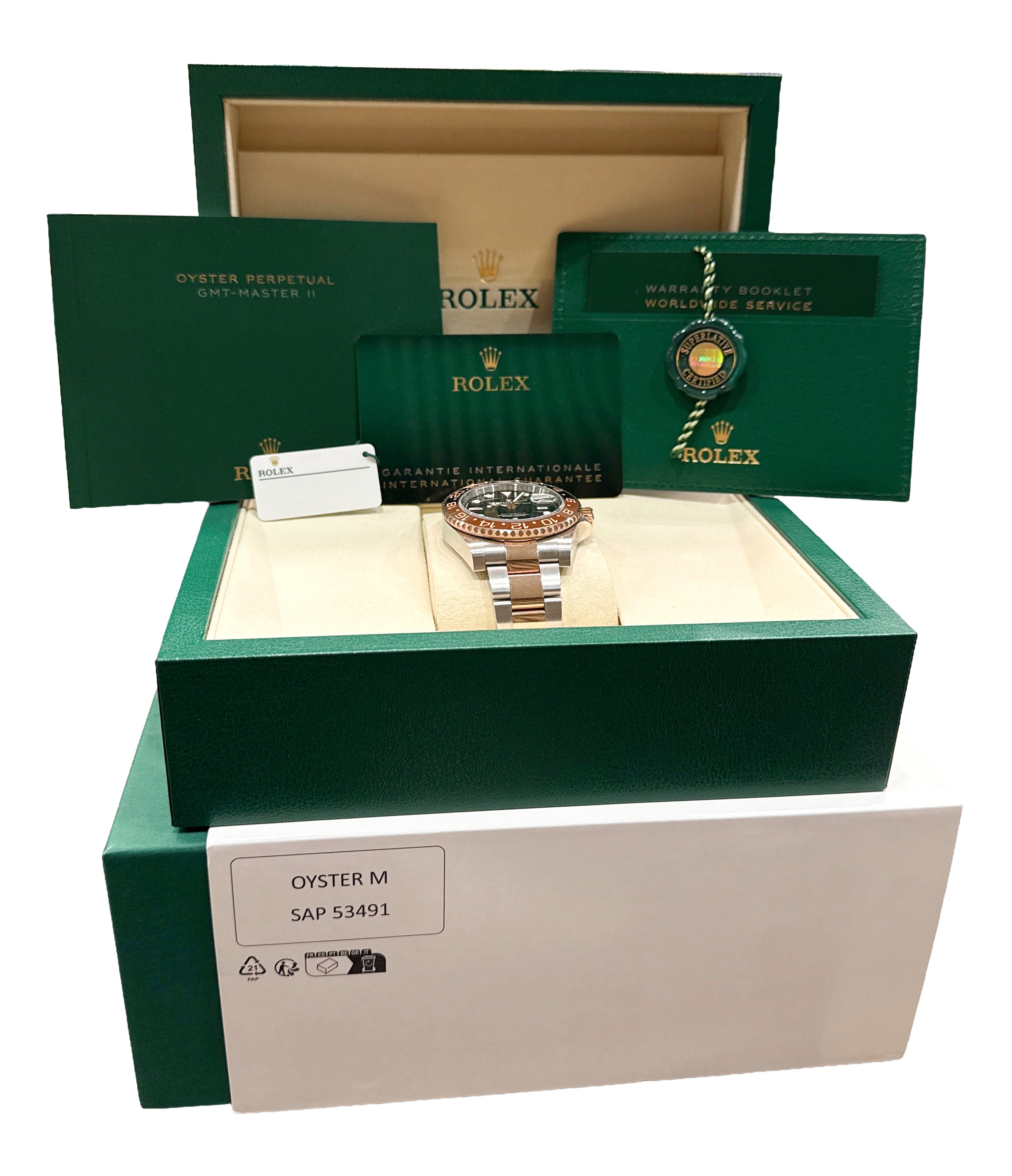 2026 Rolex GMT-Master II 126711 CHNR Root Beer Brown 18K Gold 40mm