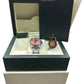 2006 Rolex Oyster Perpetual Date SALMON ARABIC 34mm Steel NO-HOLES 15200 BOX